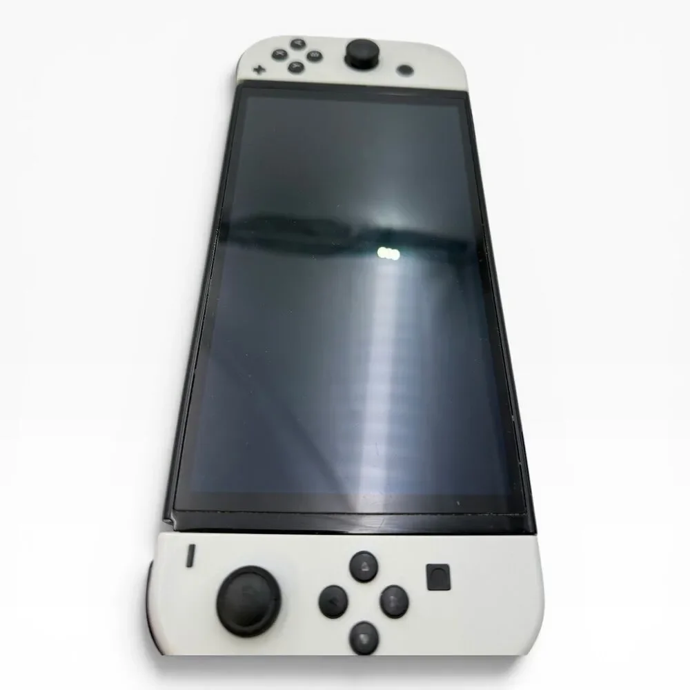 Nintendo Switch OLED Console Gaming System HEG-001 White W Charger